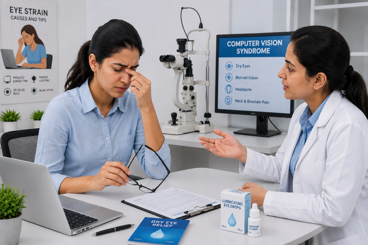Computer Vision Syndrome & Dry Eye Treatment